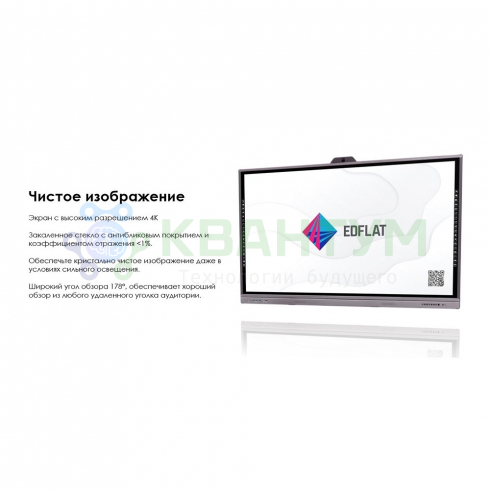 Интерактивная панель EDFLAT EDF65CT M3